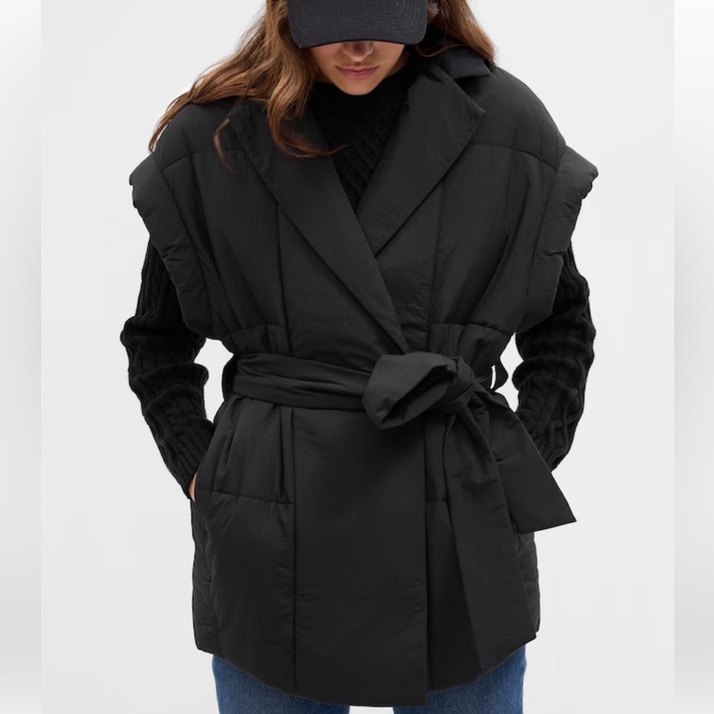 NWT GAP Duvet Wrap Puffer Vest